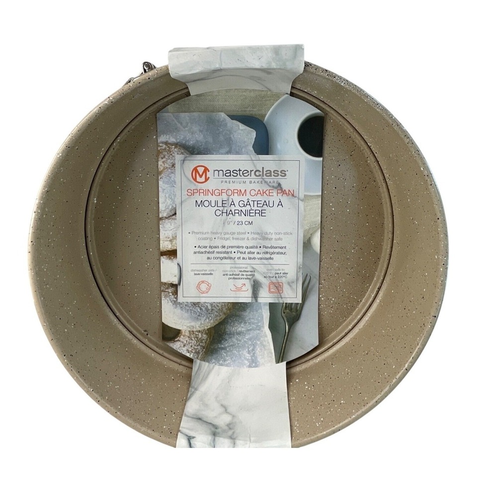 Master‎ Class Springform Cake Pan 9" Premium Bakeware Non-Stick Heavy Duty